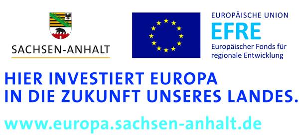 Hier investiert Europa in die Zukunft unseres Landes © Europäischer Fonds für regionale Entwicklung