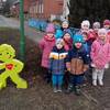 „Streetbuddy-Warnfigur“ der Kindertagesstätte "Drömlingsstrolche" Bösdorf