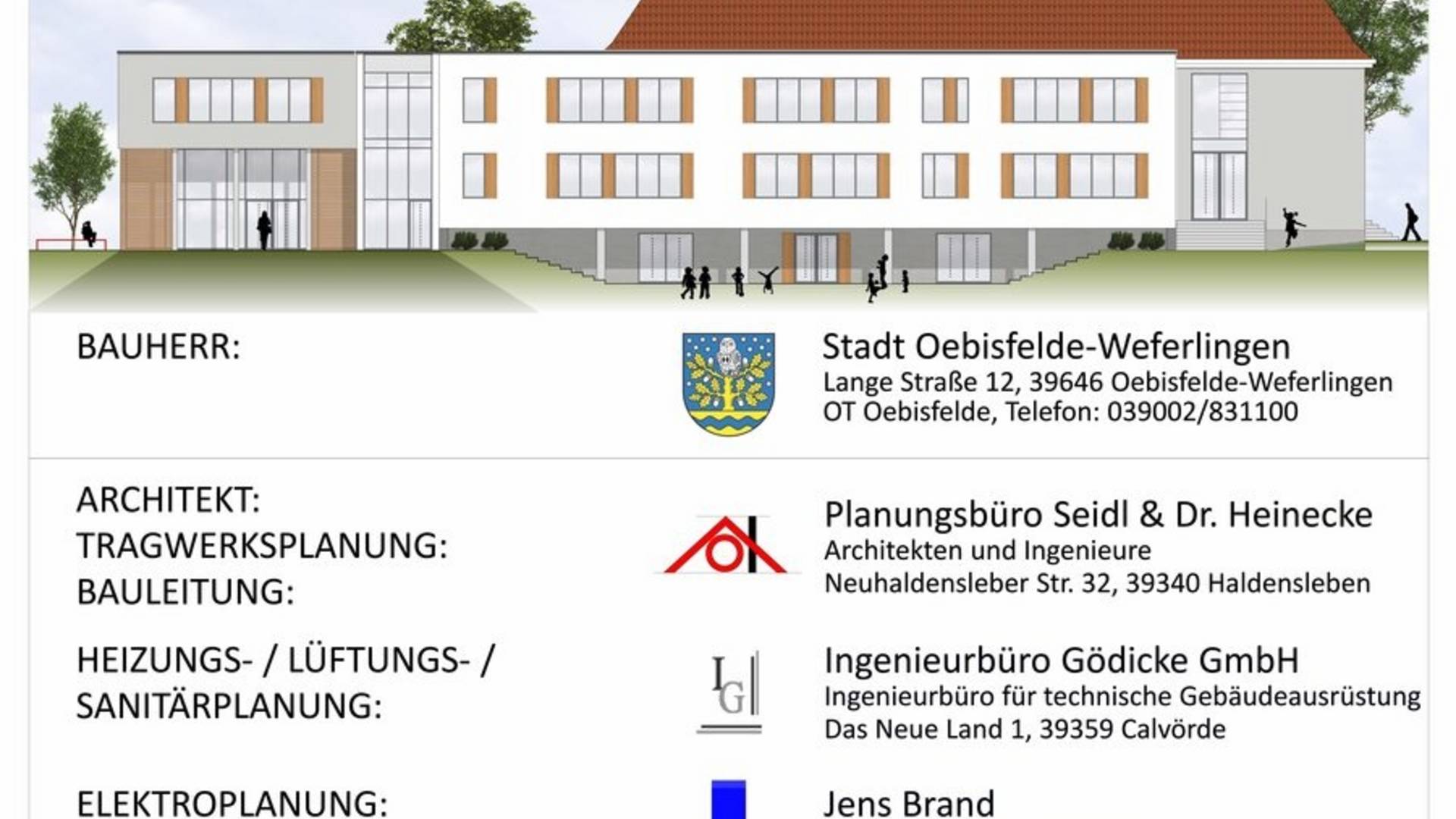 Erweiterung - Modernisierung - Umbau Grundschule Weferlingen