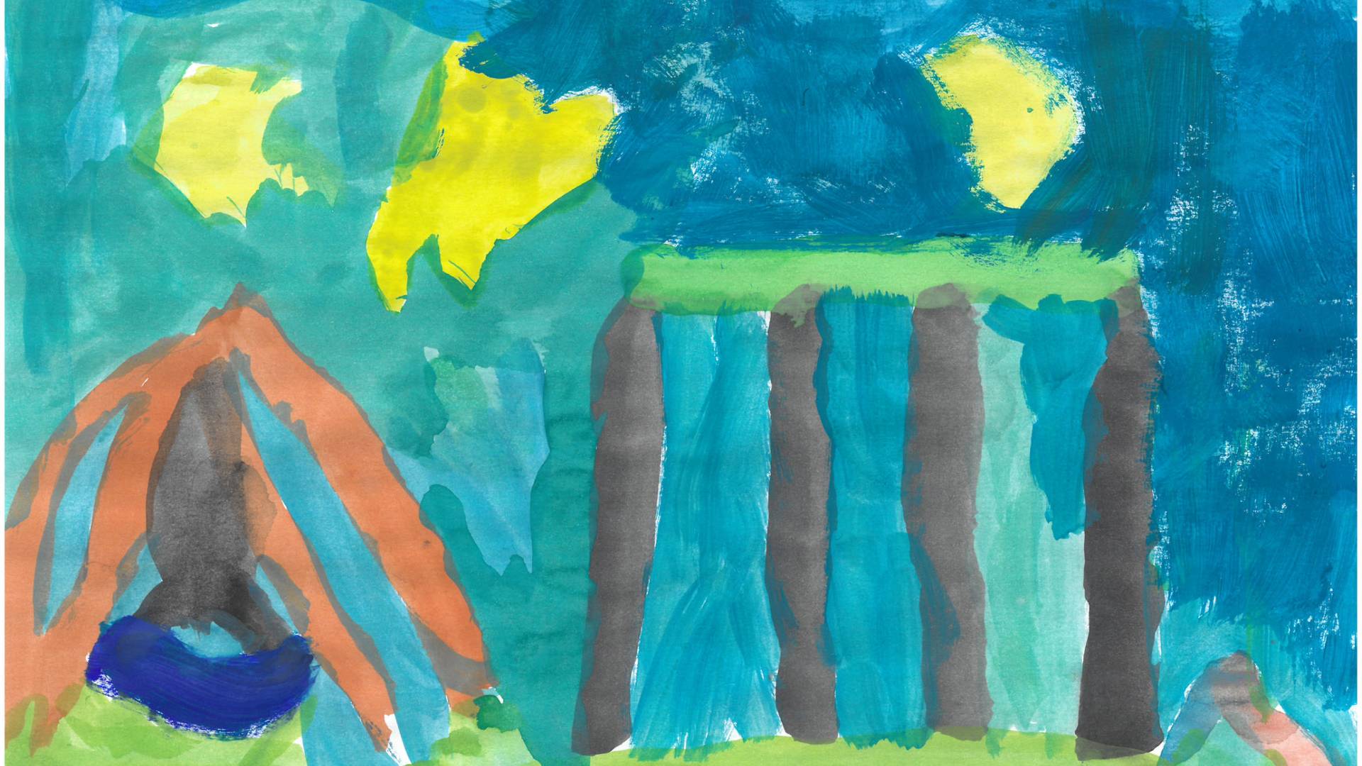 Mein Kindergarten Hagenwichtel bei Nacht in Walbeck