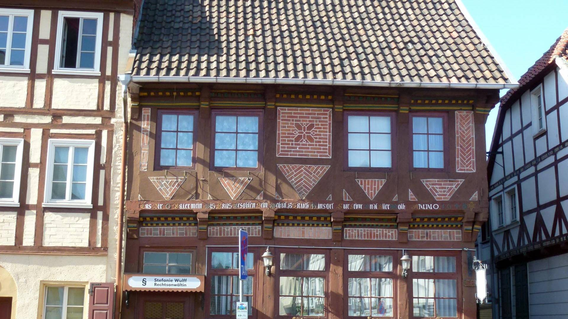 fachwerk in der altstadt