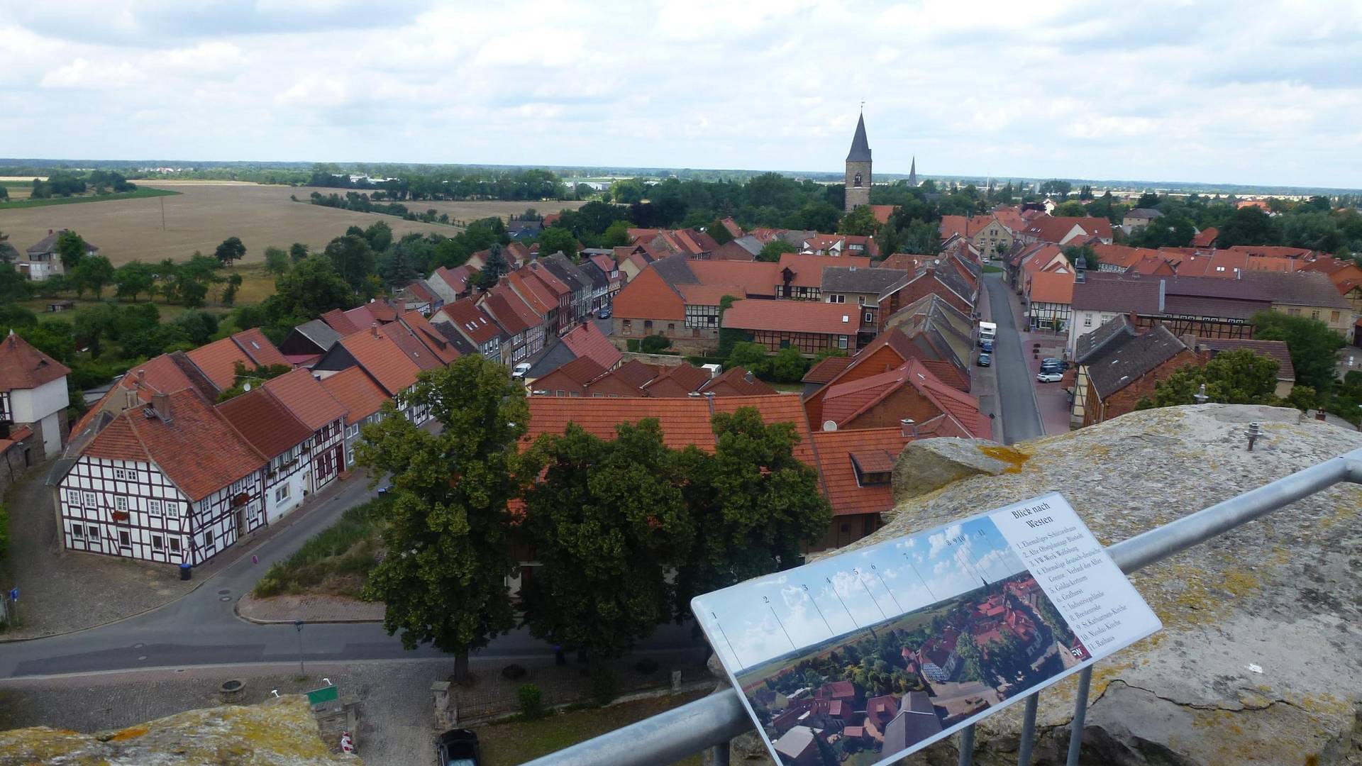 blick vom turm