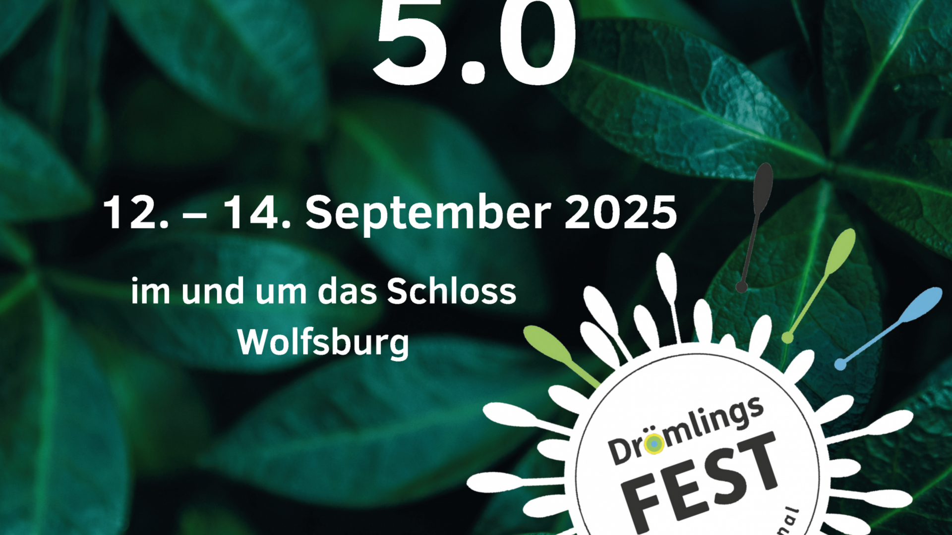 Drömlingsfest 5.0 Flyer CMYK Seite 1