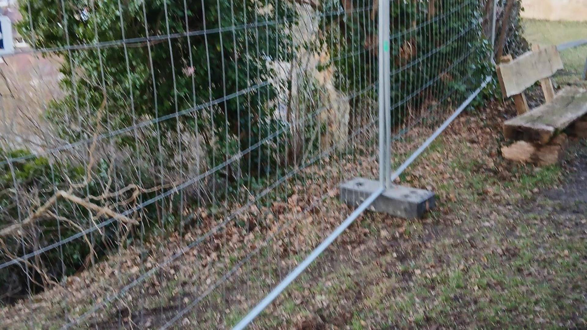 Absperrung Walbeck 1