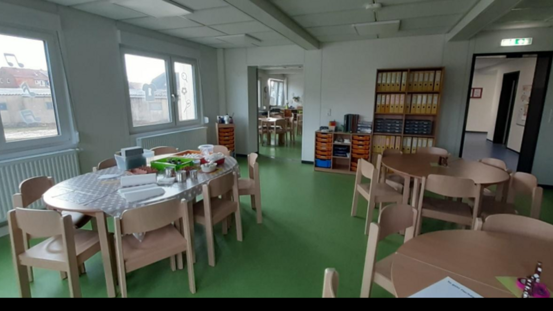 Innenansicht des Hortes