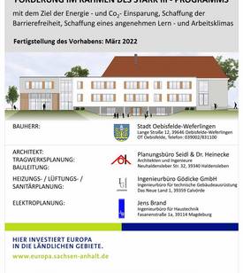 Erweiterung - Modernisierung - Umbau Grundschule Weferlingen