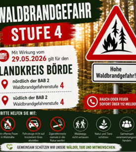waldbrandgefahrenstufe 29.05.2026