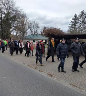 Während der Wanderung